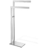 ZACK Linea Handdoekstandaard 38,5x15x80 cm RVS Geborsteld