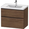 Duravit D-Neo Onderkast 78,4x45,2x62,5 cm Noten (donker)