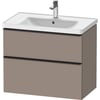 Duravit D-Neo Onderkast 78,4x45,2x62,5 cm Basalt