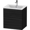 Duravit D-Neo Onderkast 61x46,2x62,5 cm Eiken (zwart)