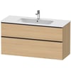 Duravit D-Neo Onderkast 121x46,2x62,5 cm Natuur Eiken