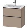 Duravit D-Neo Onderkast 61x37,2x62,5 cm Linnen