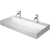 Duravit DuraSquare Meubelwastafel 100x47 cm Wit 2 kraangaten