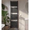 Saniselect Ferro Elektrische Radiator 50x181,7 cm Mat Zwart