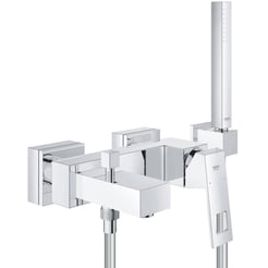 Grohe Eurocube Badkraan met handdouche Chroom