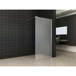 Saniselect inloopdouche 90x200 cm Nano matglas