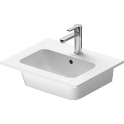 Duravit ME by Starck Wastafel 53x43x18 cm Wit Zijdemat