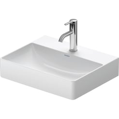 Duravit DuraSquare Wastafel 50x40x14,5 cm Wit Hoogglans