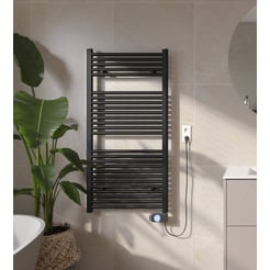 Saniselect Ferro Elektrische Radiator 60x118,5 cm Mat Zwart