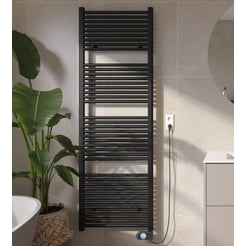 Saniselect Ferro Elektrische Radiator 60x181,7 cm Mat Zwart