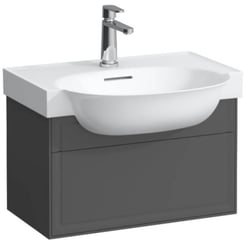 Laufen The New Classic Wastafelonderkast 57,5x31,5x67,7 cm 1 la Traffic Grey