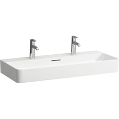 Laufen Val Wastafel 95x42 cm Wit Mat