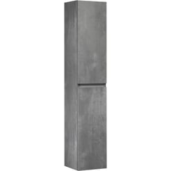 Saniselect Gurada Hoge Kast R 35x34x180 cm Beton Grijs