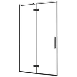 Saniselect Garda Draaideur 120x210 cm Links Helder Glas/Mat Zwart