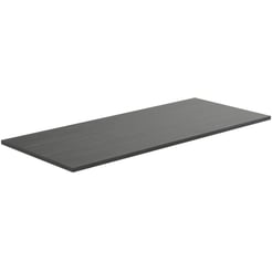 Saniselect Socan Wastafelblad 120x51x2 cm Gebrand Zwart