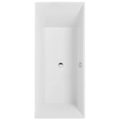 Villeroy &amp; Boch Squaro Slimline Duobad 180x80cm Wit