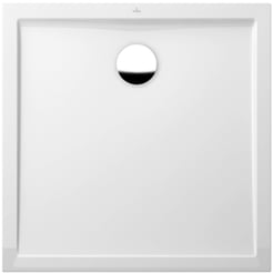 Villeroy &amp; Boch Futurion Flat Douchebak vierkant 90x90cm Wit