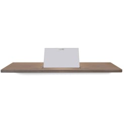 Looox Wooden Collection bath shelf met houder mat wit eiken/mat wit