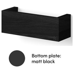 Looox Wooden Shelf BoX Wandplank 30x10x10 cm Black