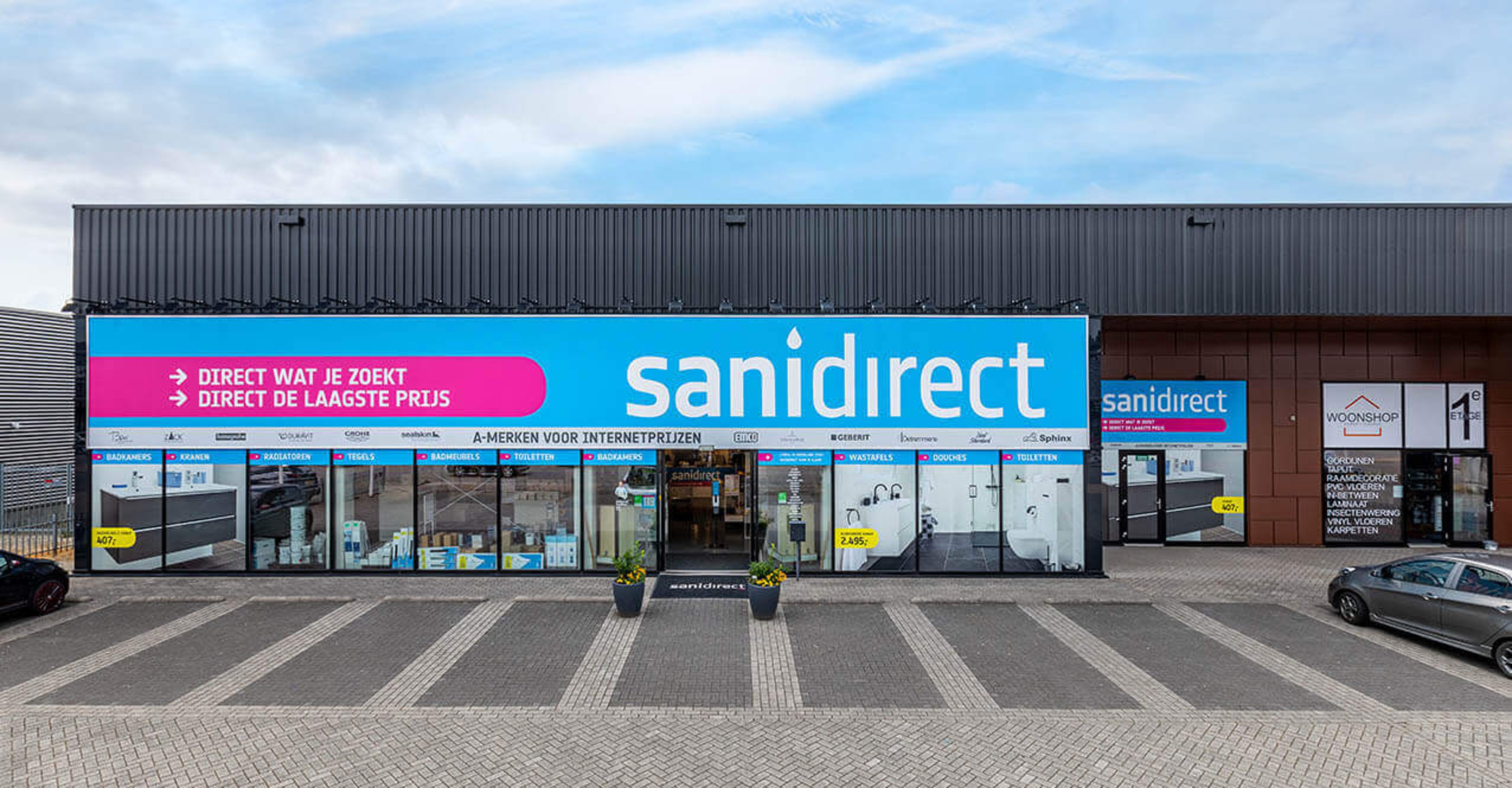 Badkamerwinkel Sanidirect Ede