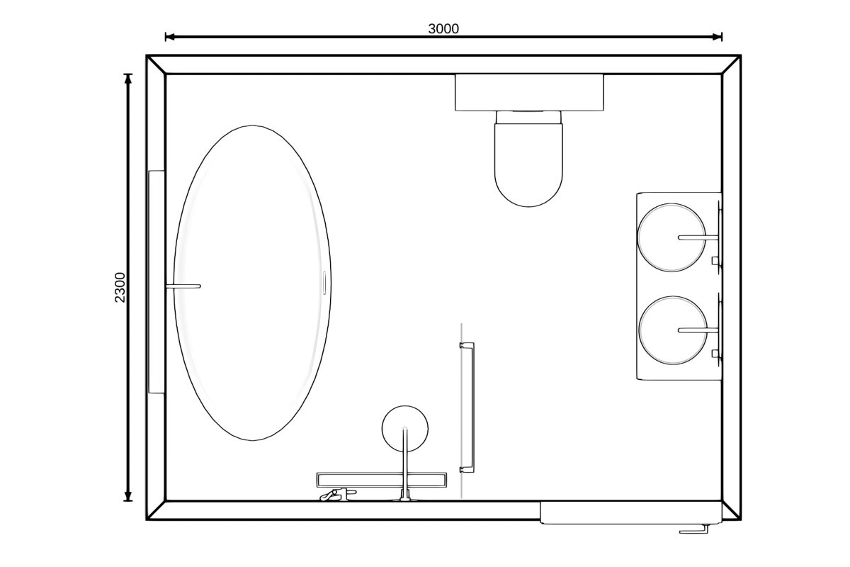 2d plattegrond