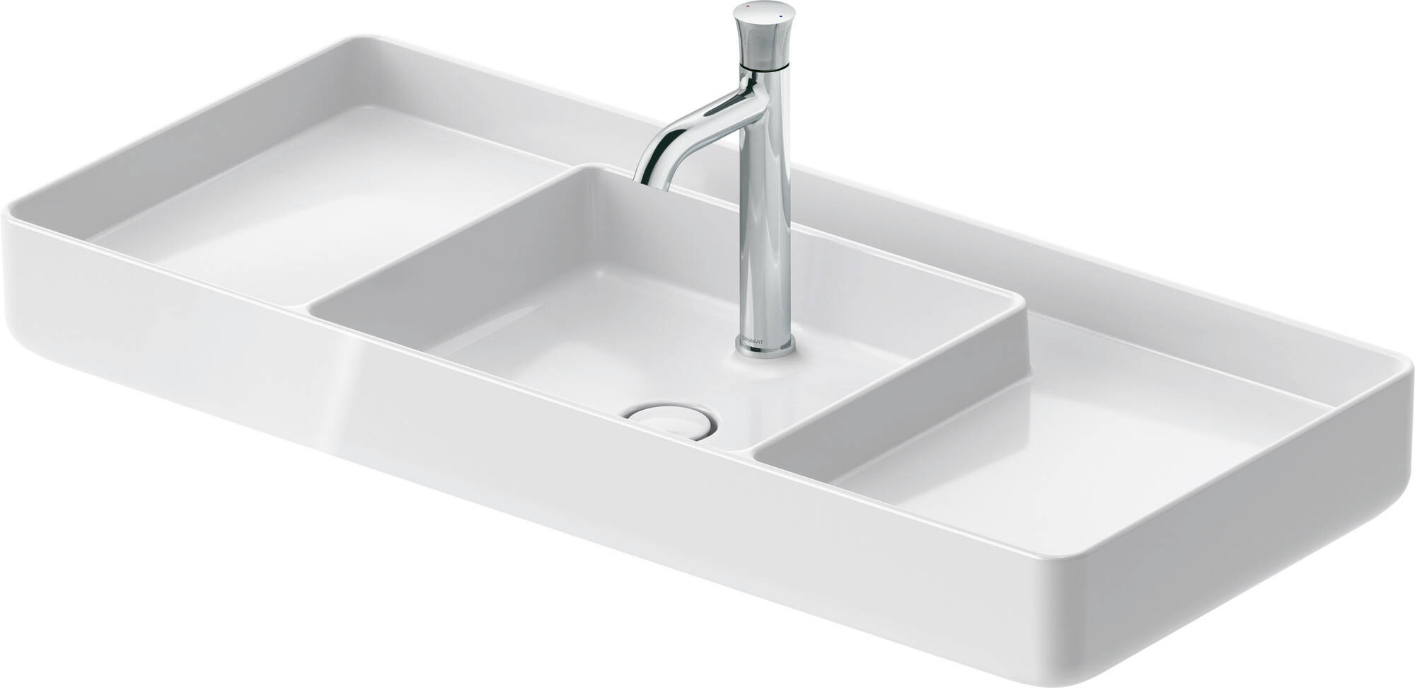 Duravit Bento Starck Box Opzetwastafel Wit