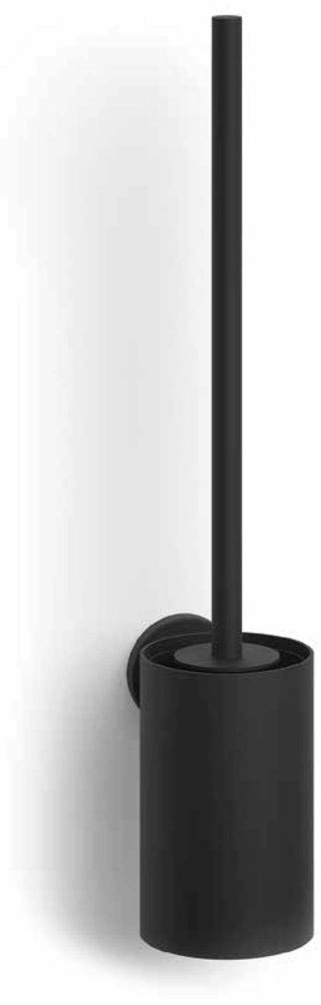 ZACK Scala Toiletborstel 8,9x13x54 cm Zwart