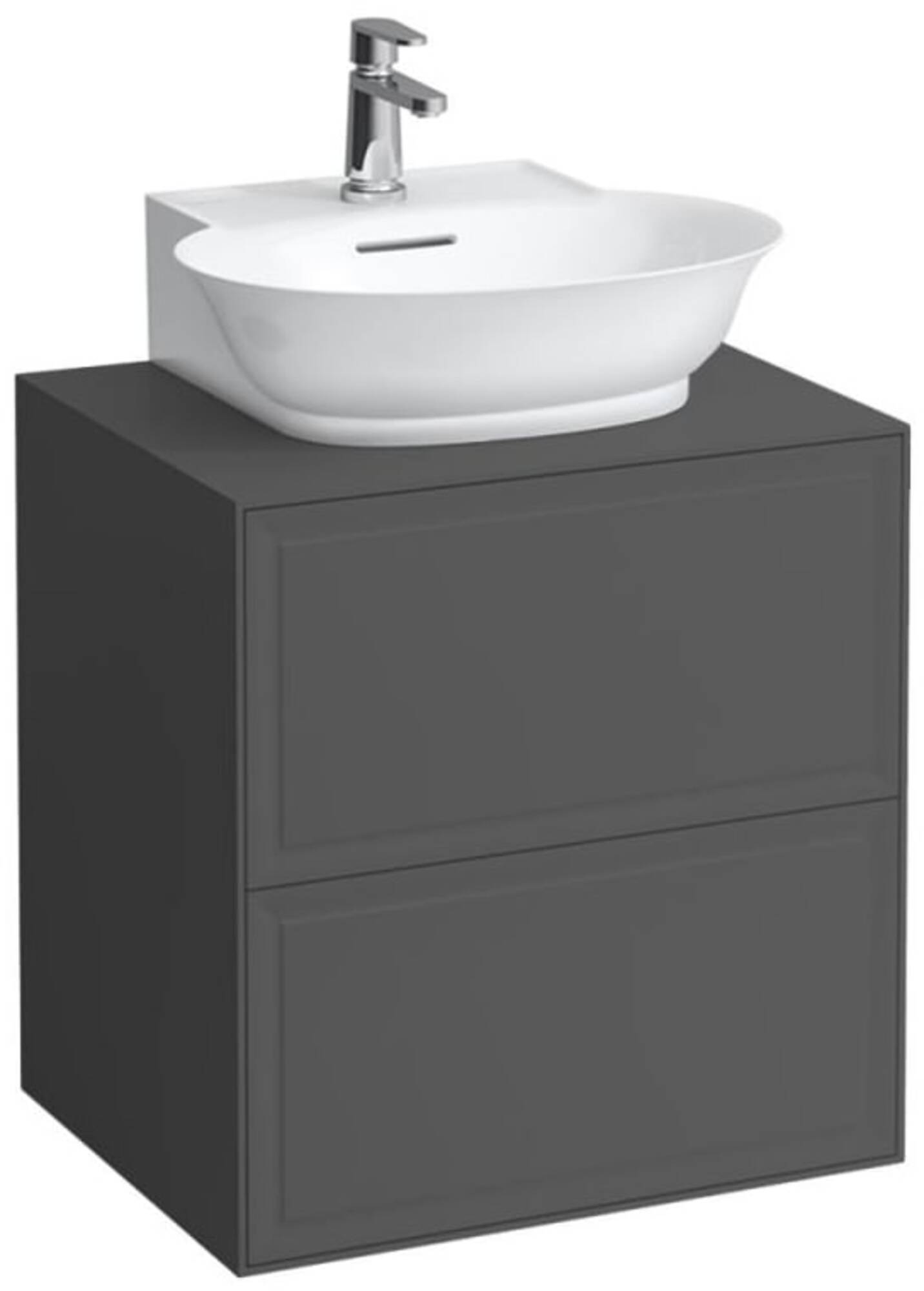 Laufen The New Classic Lade Element 2 lades 57,5x45,5 cm Traffic Grey