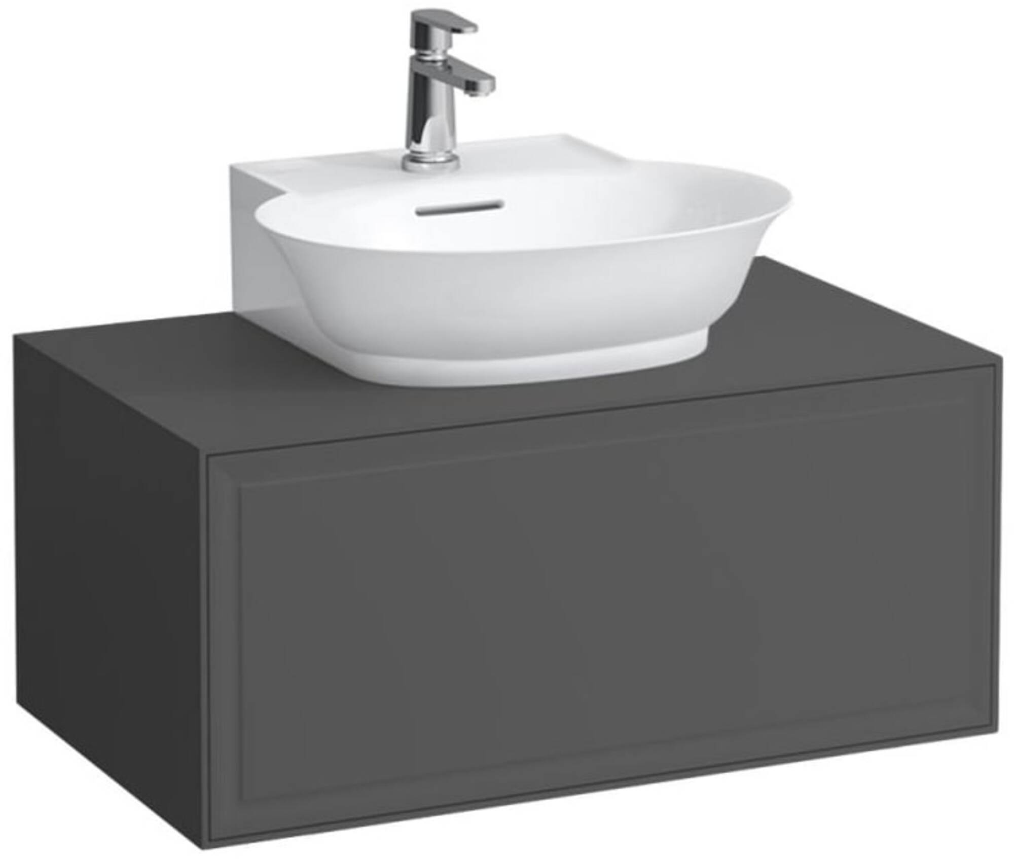 Laufen The New Classic Lade Element 1 lade 77,5x45,5 cm Traffic Grey