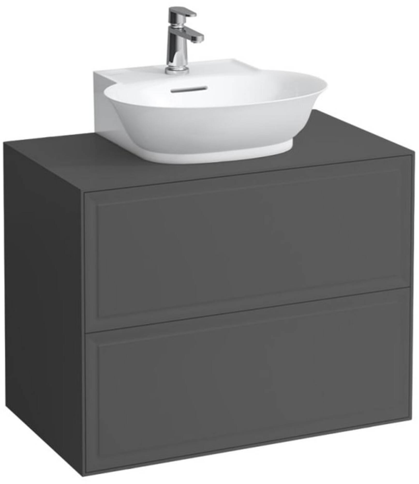 Laufen The New Classic Lade Element 2 lades 77,5x45,5 cm Traffic Grey