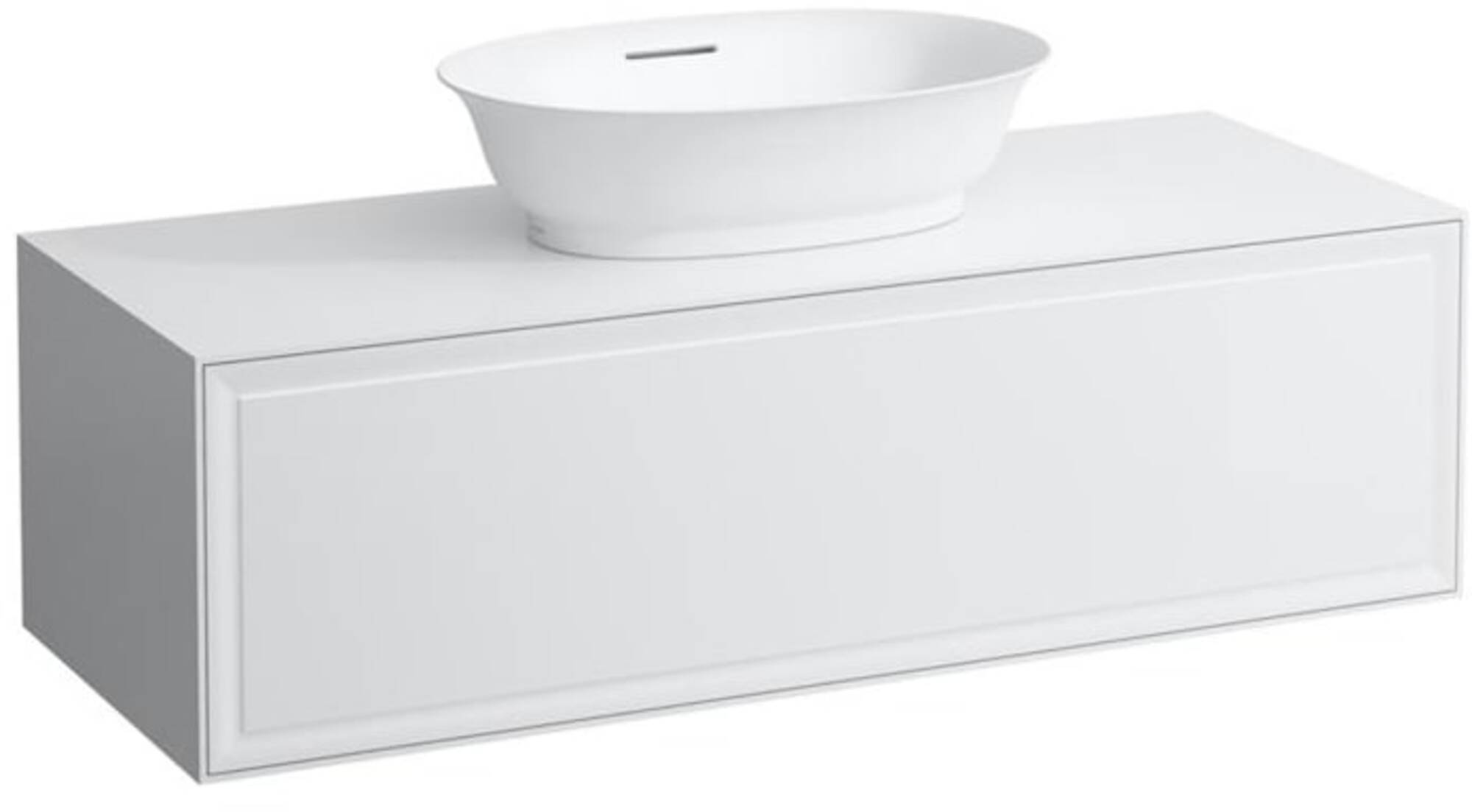 Laufen The New Classic Lade Element 117,5x45,5 cm White Glossy