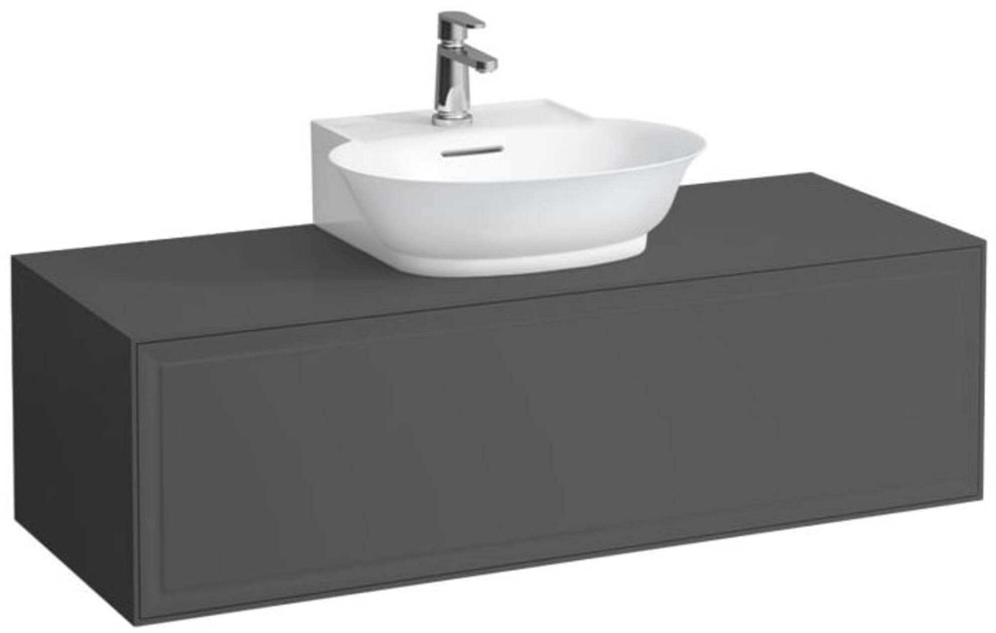 Laufen The New Classic Lade Element 117,5x45,5 cm Traffic Grey