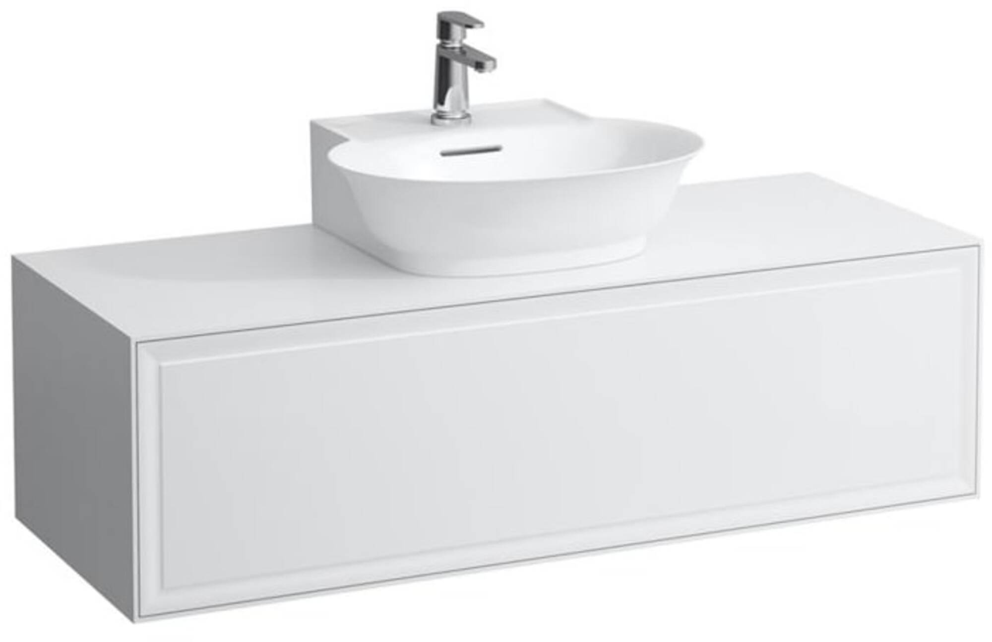 Laufen The New Classic Lade Element 117,5x45,5 cm White Glossy