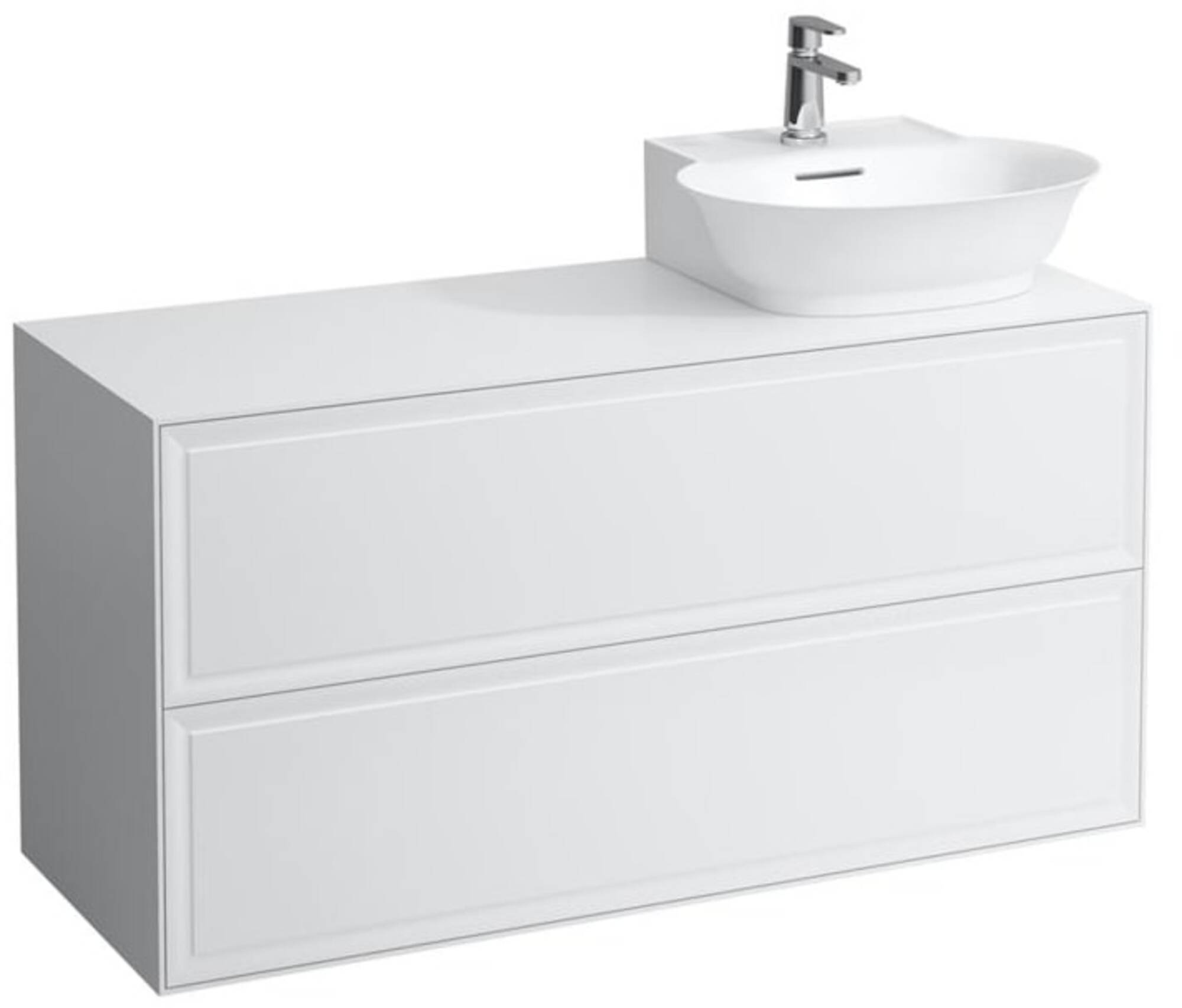 Laufen The New Classic Lade Element 117,5x45,5 cm White Glossy