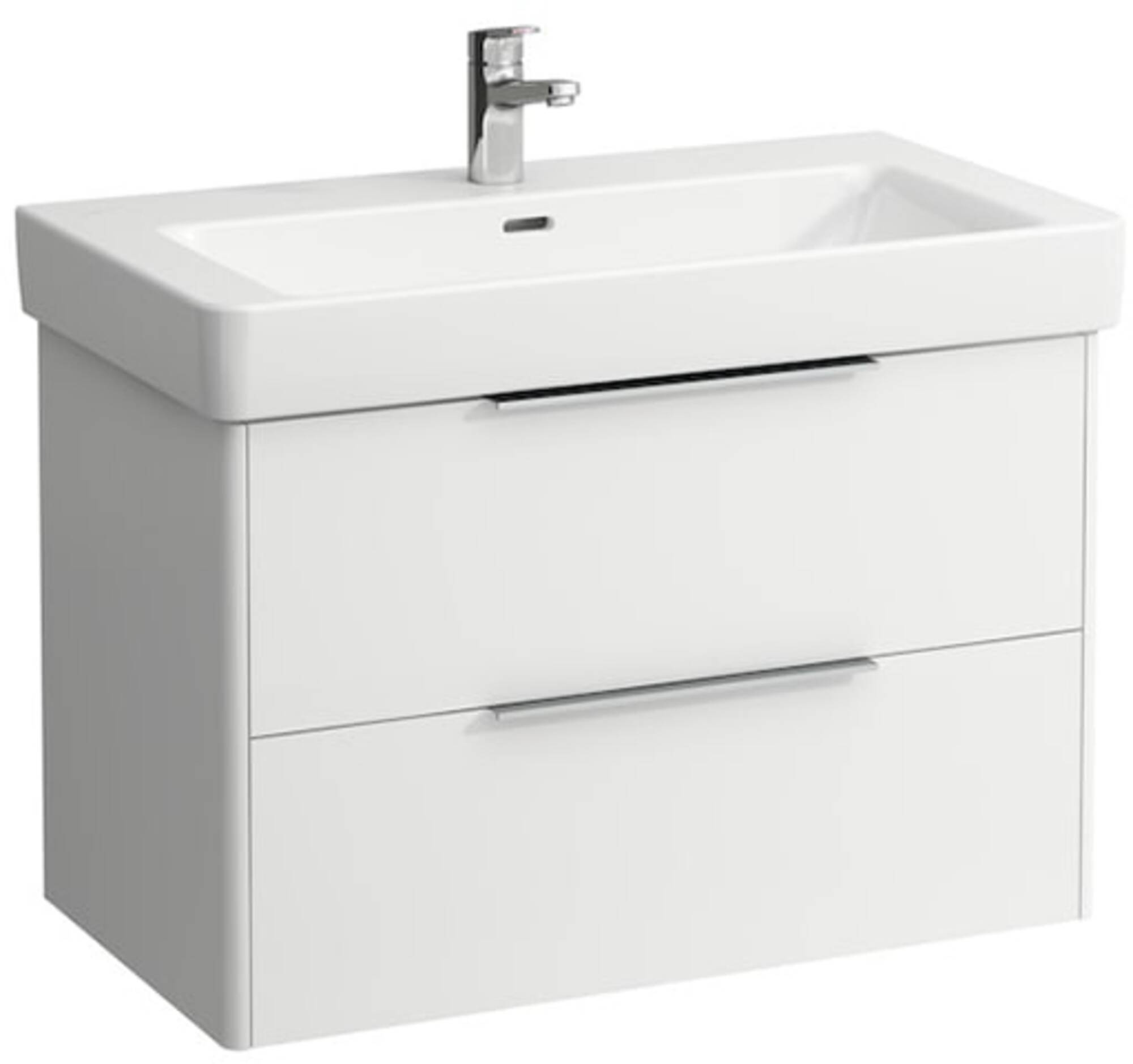 Laufen Base Wastafelonderkast 81x44x53 cm Donker Iep