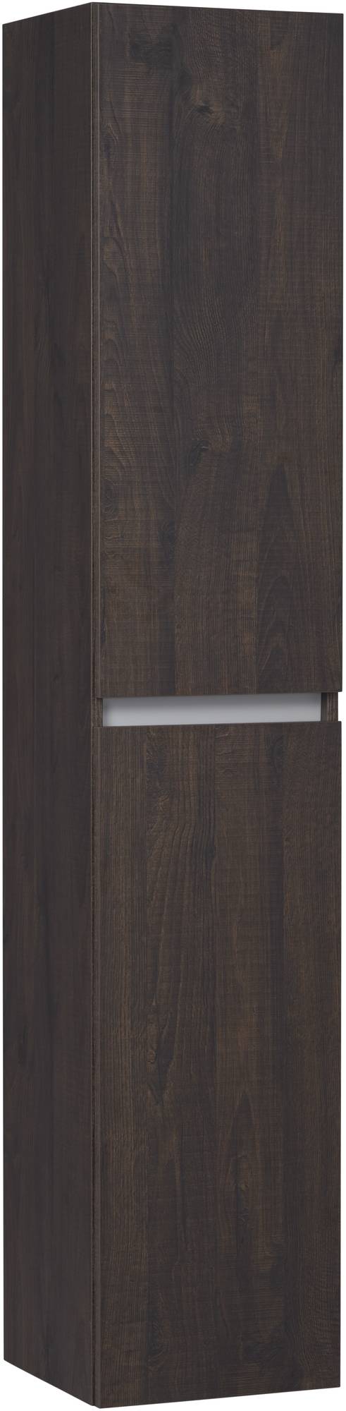 Saniselect Guarda Hoge kast Rechts 35x34x180 cm Kasteel Bruin