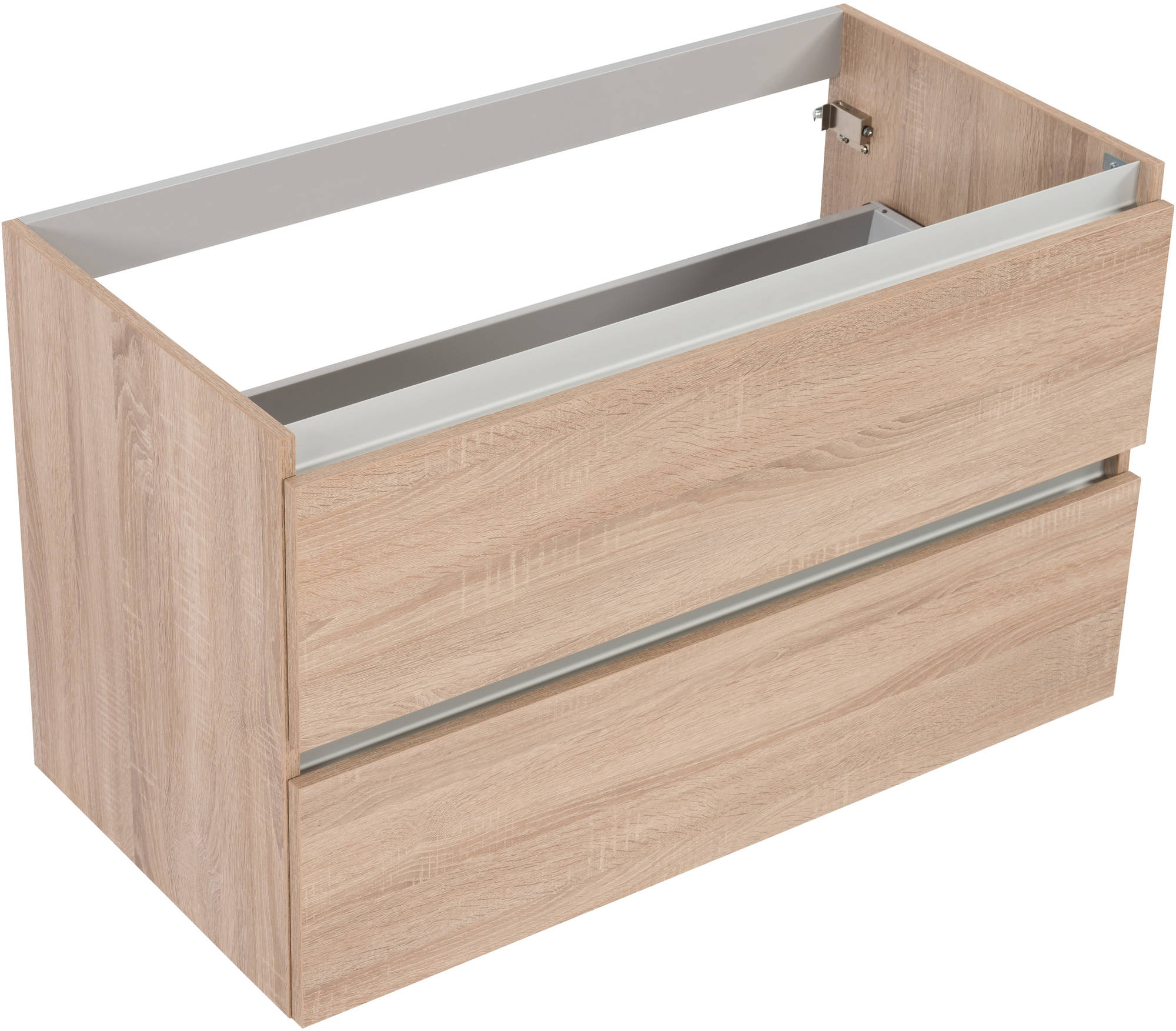 Saniselect Guarda Slimline Onderkast 100x39,5x60 cm Bardolino Eiken