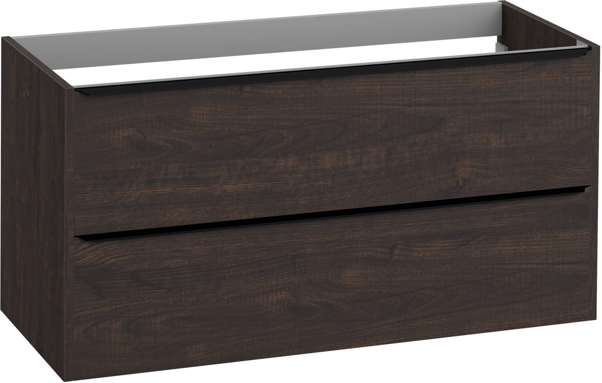 Saniselect Socan Onderkast 120x50,5x60 cm Kasteel Bruin/Zwart