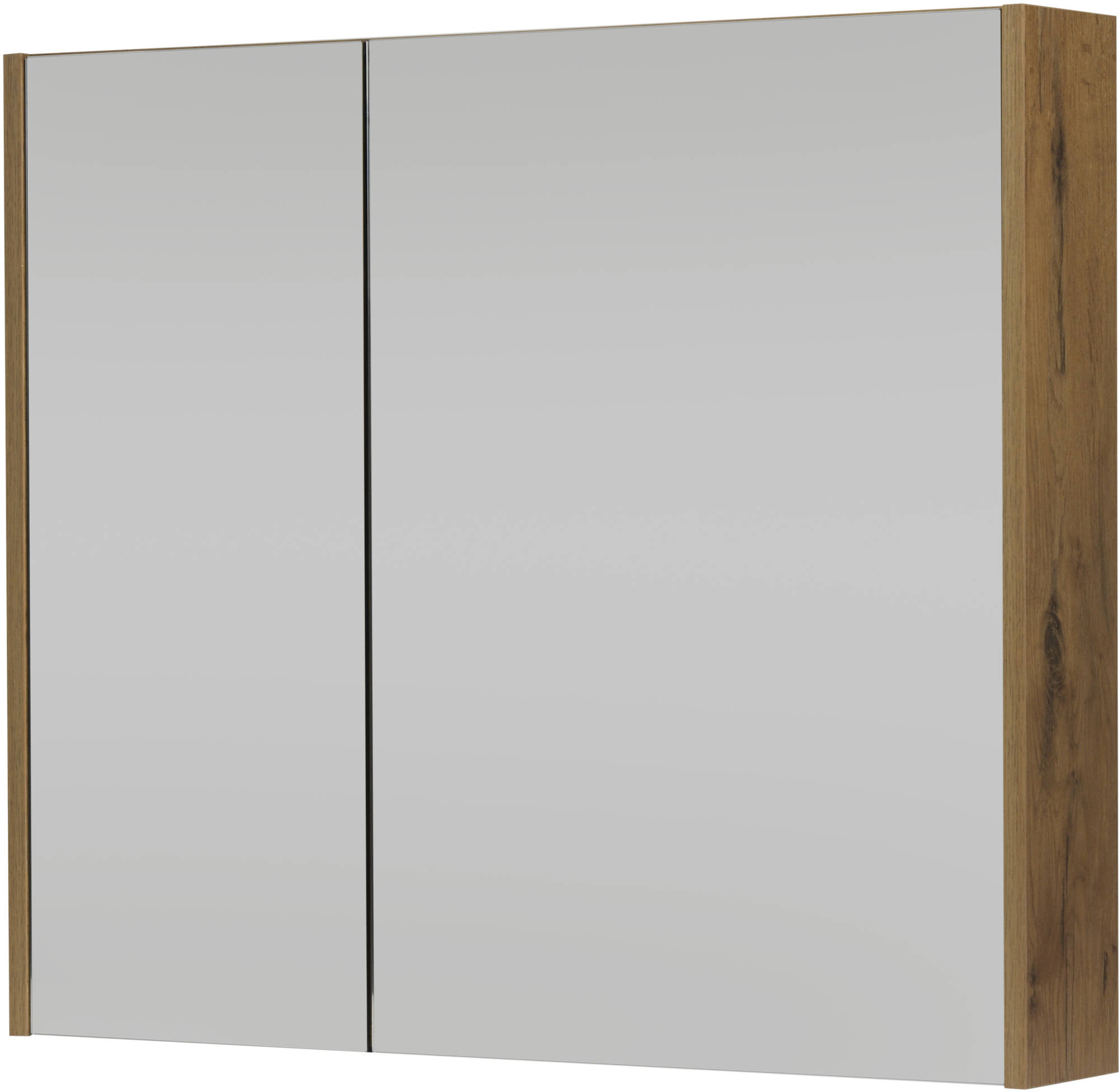 Saniselect Socan Spiegelkast 80x14x70 cm Wild Eiken