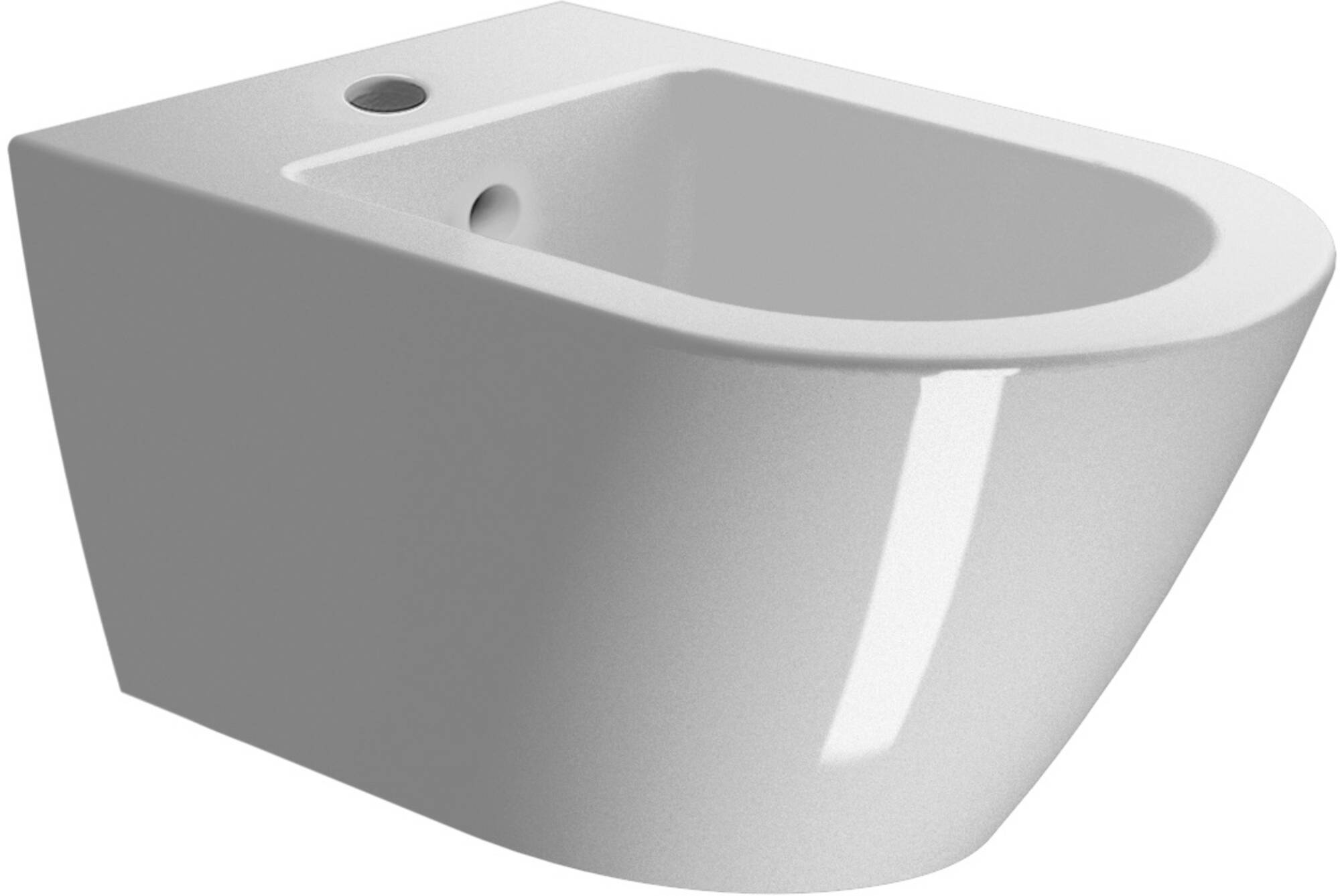 Ben Stelvio Wandbidet 36x55x28 cm Xtra Glaze Wit