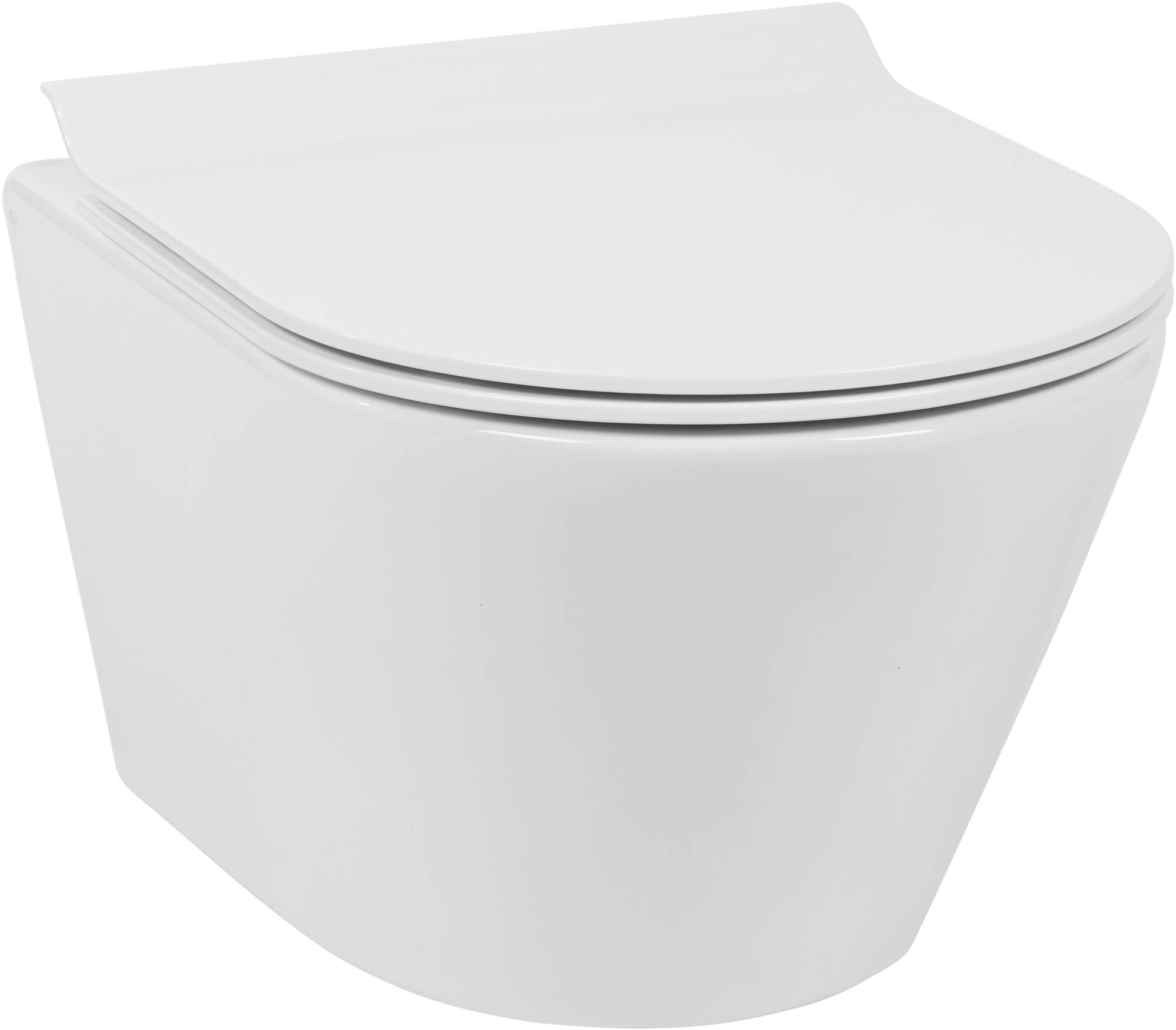 Ben Stelvio compacte hangtoilet met Xtra Glaze en FreeFlush Wit