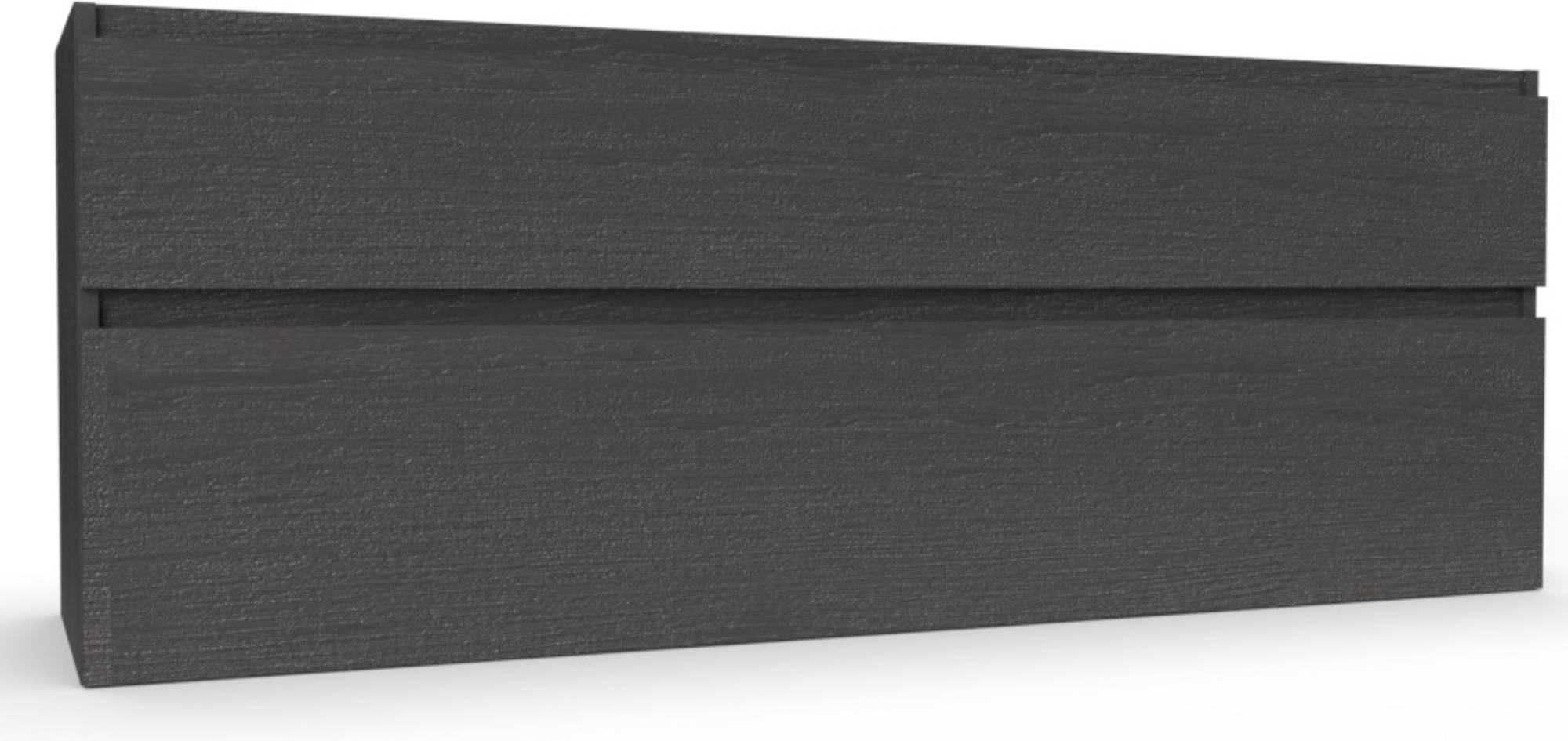 Ben Tendenza Wastafelonderkast 160x44,5x60 cm Coal Oak