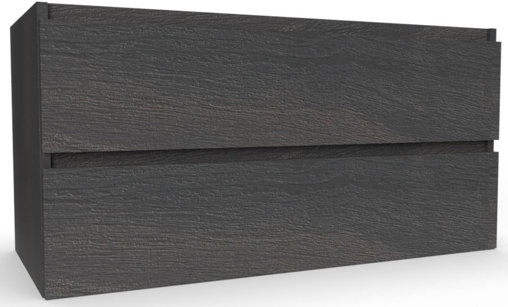 Ben Tendenza Wastafelonderkast 100x44,5x50 cm Coal Oak