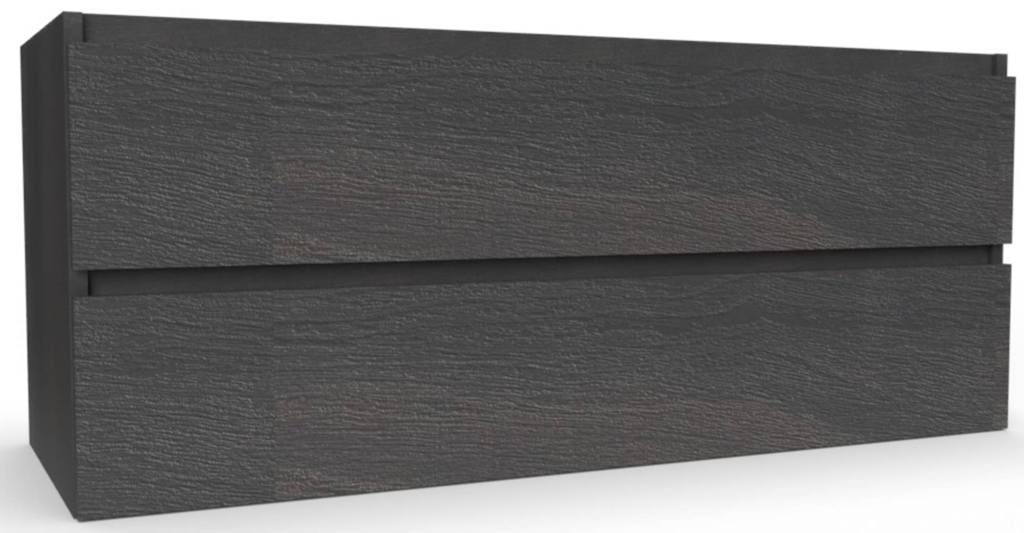 Ben Tendenza Wastafelonderkast 120x44,5x50 cm Coal Oak