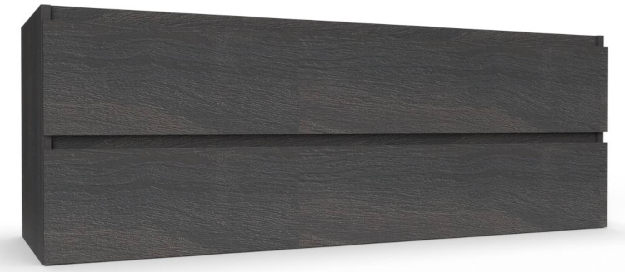 Ben Tendenza Wastafelonderkast 140x44,5x50 cm Coal Oak
