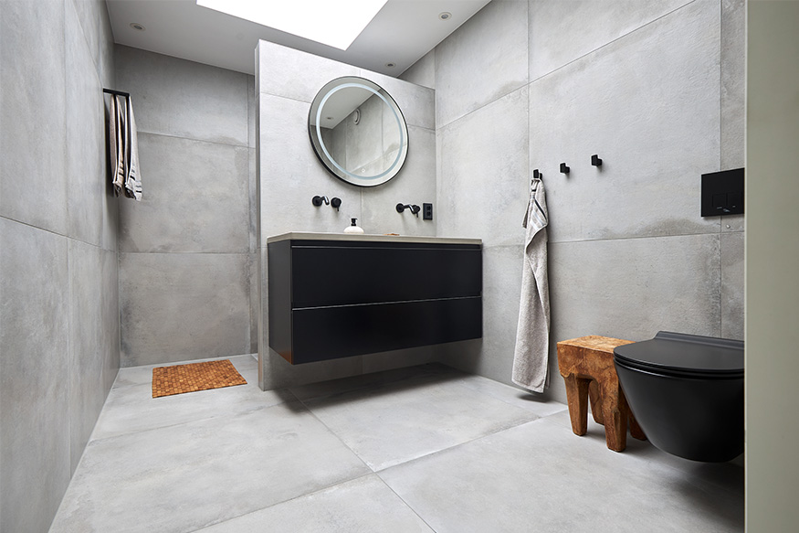 Betonlook badkamer: een en design - Blog Sanidirect