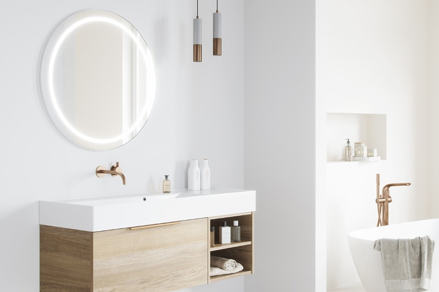 pijn Excentriek achterzijde Luxe spiegels voor de badkamer - Blog - Sanidirect